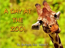 A Day at the Zoo with picture of giraffe